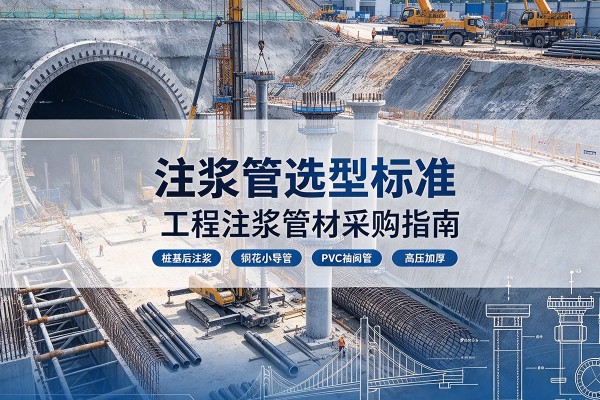 新乡注浆管选型标准